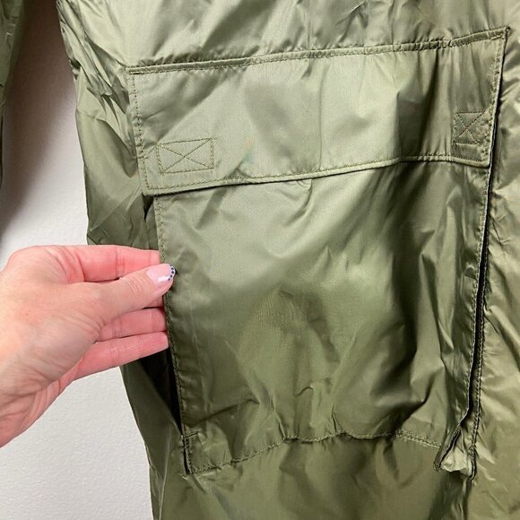 WEEKDAY | Florian Wind Parka Dark Khaki Large NWT - Picture 7 of 16